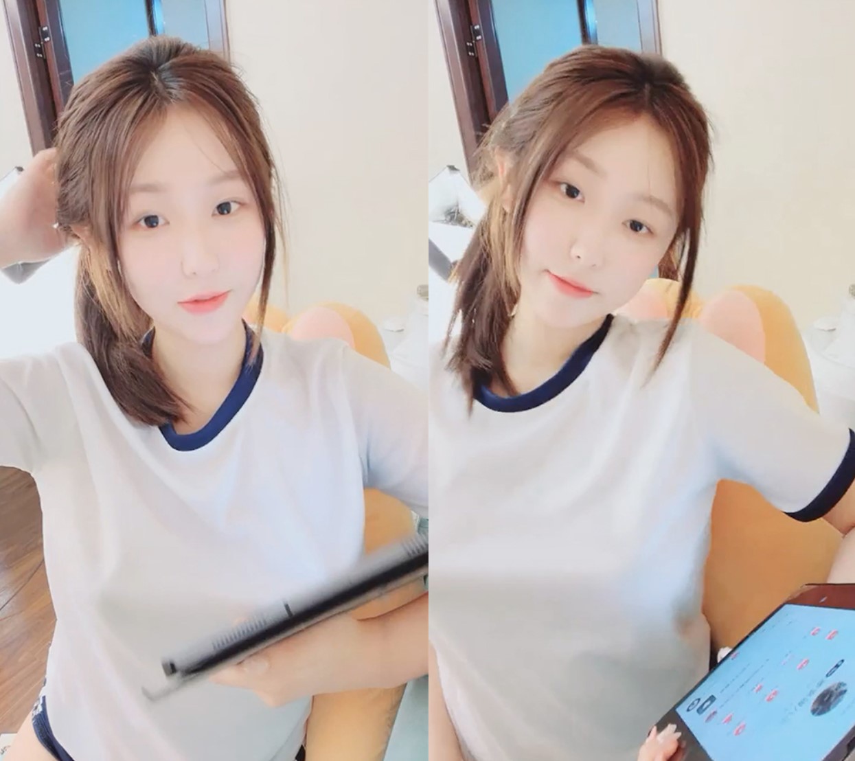 高颜值活力美少女极品美臀揉搓小茓露大奶指扣鲍鱼爽的低低呻吟