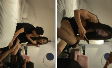 【锤子探花】，重磅佳作，3P内陆张柏芝，4500人民币的一场性爱，骚气御姐火力全开求满足