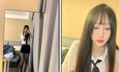 【撸点极高】顶级女神来袭，九分超高颜值19岁美少女，偶像明星级别颜值，道具插逼淫水横流美极了1