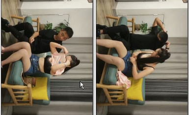 【锤子丶探花】牛仔短裤漂亮妹子，一脸呆萌肉感美腿，抓着大屌深喉