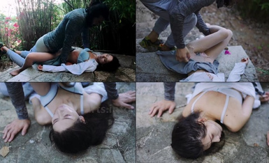 最新剧情制作《尾行》猥琐男尾行清纯美少女 林间小路干晕直接就给操了 画面感十足 高清720P原版