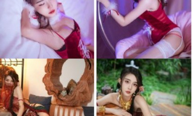 百万超美网红『余多多』最新写真私拍 尤物般的极品女神 妲己的古风诱惑力 黑丝高跟乳液诱惑.1