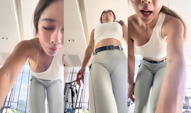 高顏值健身妹子 翹臀桃桃 視覺盛宴20小時合集 (10)