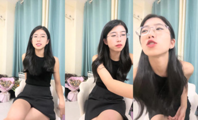 長腿絲襪眼鏡韻味御姐 點點520 20小時合集 (4)