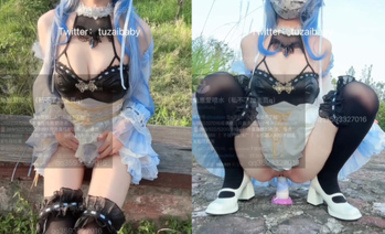 極品白虎福利姬@兔崽爱喷水(tuzaibaby)會員作品 第四彈