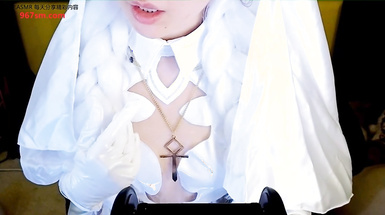 aki秋水 20231225聖誕修女視頻_白嘶雪糕_kqy_哧溜哧溜