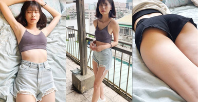 《嫩模私拍泄密》學院派系列！全是極品美乳長腿清純大學生美眉，換衣時被偸拍攝影師加錢對著大長腿擼射無水4K原版全套 合集（3）