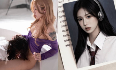 前方高能預警！推特超高顏值無葯純天然TS【羊咩咩】露臉私拍福利，各種淫盪行為直男最愛 合集（3）