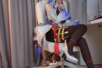 鈴木美咲(Misaki Suzuki) 原神COS大合集-甘雨篇（想要成為你的偶像） (1)