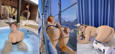 露臉才是王道！萬人追網紅高顏極品蜜桃臀美鮑女神naomi最新訂閱 各種場景露出紫薇啪啪擼點很高（1）