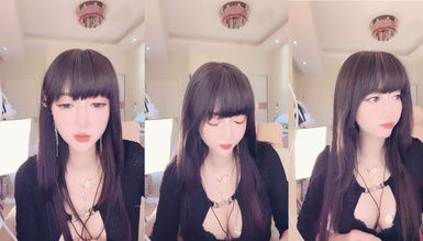 長腿黑絲頂級氣質尤物女神 可憐花寶嘰 (1)