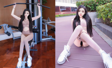 超美女神秀人模特 龍雪兒 戶外定製