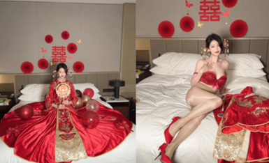 抖娘利世-伴郎团轮新娘 新版本 这次还加字幕了