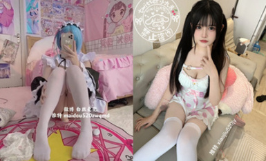 最新網紅瓜曝光，抖音二次元卡哇伊可鹽可甜高顏美少女【小九醬】露臉定製私拍，美鮑美菊道具自慰啪啪呻吟銷魂，擼點很高（5）