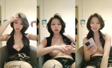 新合集~激情舞蹈御姐【鏡寶】長腿黑絲一字馬~超頂誘惑騷舞~ (7)