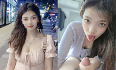 極品白富美女神性愛視頻慘遭男友泄密，一對豪華巨乳讓人羨慕，給男友吃雞吧的表情非常的反差