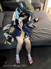 軟萌甜美極品粉嫩小可愛『coszj561』Kamisato Ayaka 2 (Genshin Impact) (1)