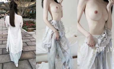 專約極品良家大神『sexydoll』-劇組模特穿漢服被操