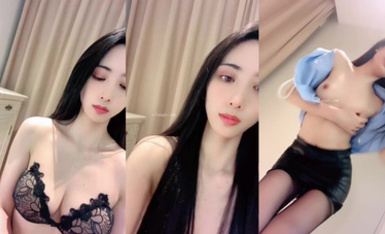 【甜桃】高挑模特身材~黑絲長腿~勾引脫衣秀 (3)