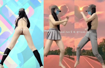 長腿福利姬@艾娃 裸舞會員群視圖合集 第二彈 (2)