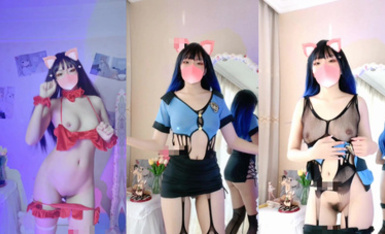 推特極品福利姬，可甜可鹽女神【小仙雲】最新10月新番長視頻定製，裸舞，道具紫薇，迷幻電鼓升職記 (1)