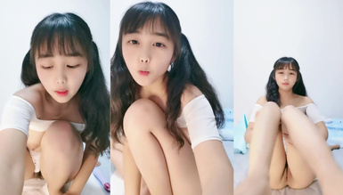 雙馬尾學生嫩妹【甜甜圈】掰穴自慰 粉嫩鮑魚 (9)