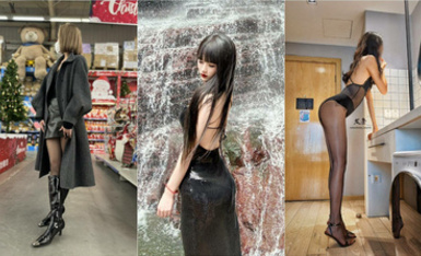 性感御姐端莊人妻『發條』帶綠帽老公約單男，單男是真狠啊 整根都進入了而且是無套 搞得整層樓都是陳小姐的叫聲 (1)