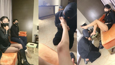 對話粗口淫盪，聲音甜美極品DOM調教女王【小鹽不困】門檻168私拍，舔逼SM喝尿花式調教賤男(2)