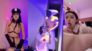 174cm高挑身材絕美容顏女神范兒名媛TS「戴欣桐」「小草莓」精華小合集 到無知的直男體育生家裡口爆(3)