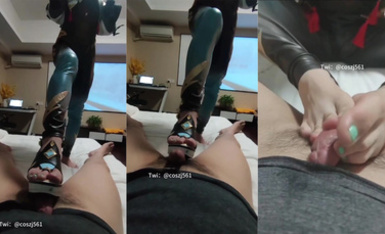 軟萌甜美極品粉嫩小可愛『coszj561』稚嫩絲足足交 稚嫩白虎美穴又粉又嫩又緊 被主人開發成小母狗[下] (9)