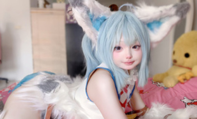 【2025年新品】天生蘿莉體合法嫩妹，COS博主【cocacla2002】露臉福利，自慰騎乘後入內射，小母狗屬性拉滿 (3)