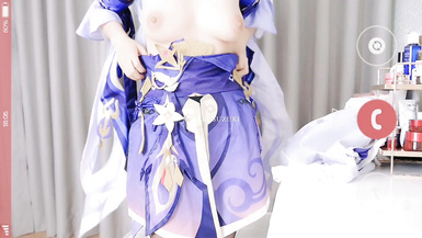 【絲襪美腿控狂喜】國產二次元福利姬Coser「鈴木美咲」大尺度私拍《原神》「一邊親親一邊插我」刻晴視頻電話淫語手沖高潮顫抖