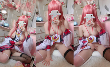 【喵嗚小桔】推特COS超甜福利姬JK蘿莉 (5)