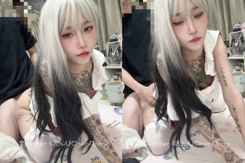 符文戰士阿璃Ahri被按在椅子上後入翹臀 纖纖美腿玲瓏身段勁爆完美身材，軟糯滾燙蜜道操到腿軟 (3)