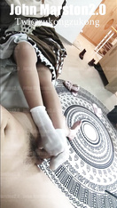 【johnmarston】洛麗塔肉絲棉襪足交 (8)