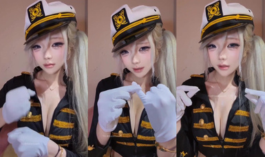 【芃芃大人】女警盯射