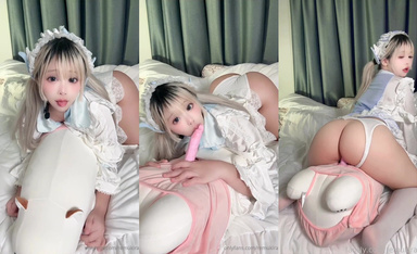 推特極品福利姬【remukira】白嫩大奶小蘿莉 清純可愛 甜美誘人 自慰發騷 極品反差母狗（1）